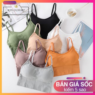 Áo Bra Tập Gym Siêu Hot; Áo Ngực Croptop Gân Tăm chiết eo; Có thể kết hợp cùng áo Vest (VIDEO THẬT)