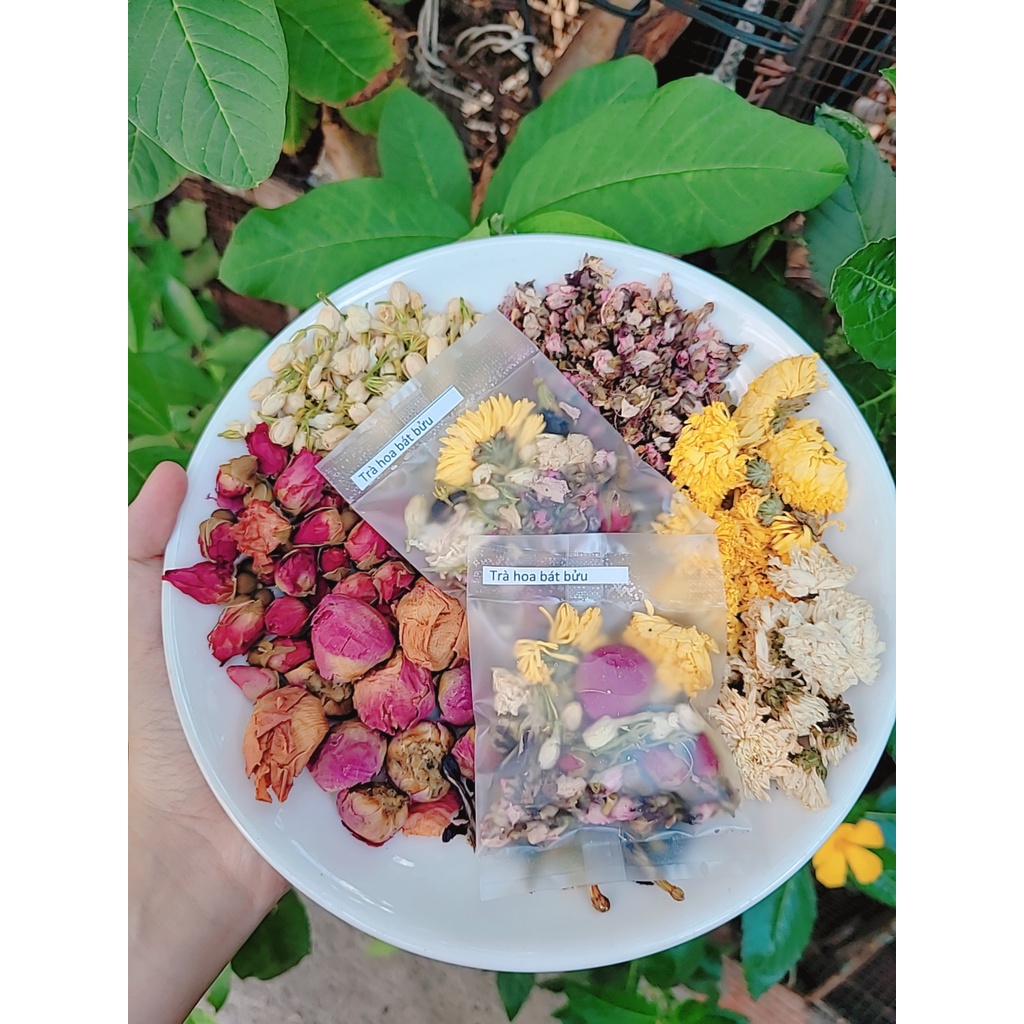 ( ảnh thật ) combo trà hoa bát bửu 15 gói _tinhhoatrathaomoc