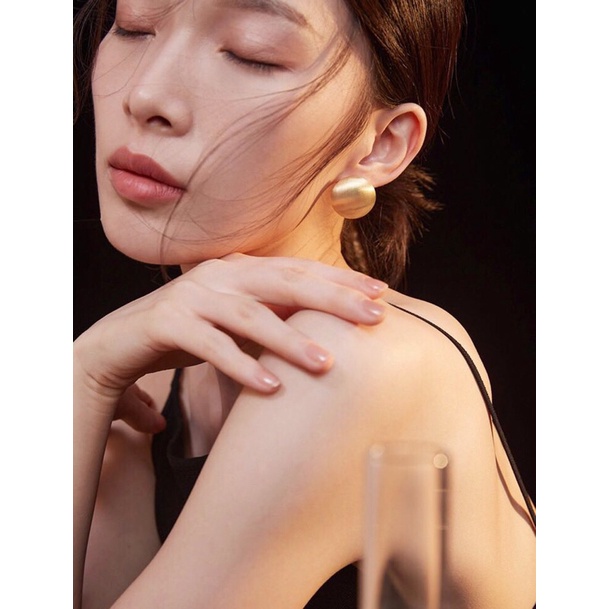 Bông Tai Tròn sang Chảnh, hoa tai tròn , phụ kiện nữ trang - Hari Korea Accessories