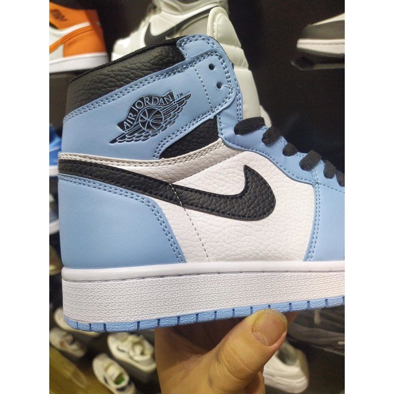 Giày Thể Thao Jd cao cổ trắng xanh | BigBuy360 - bigbuy360.vn