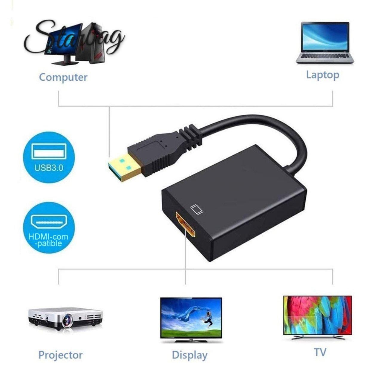 Bộ Chuyển Đổi Âm Thanh Hình Ảnh Từ Usb 3.0 Sang Hdmi | BigBuy360 - bigbuy360.vn