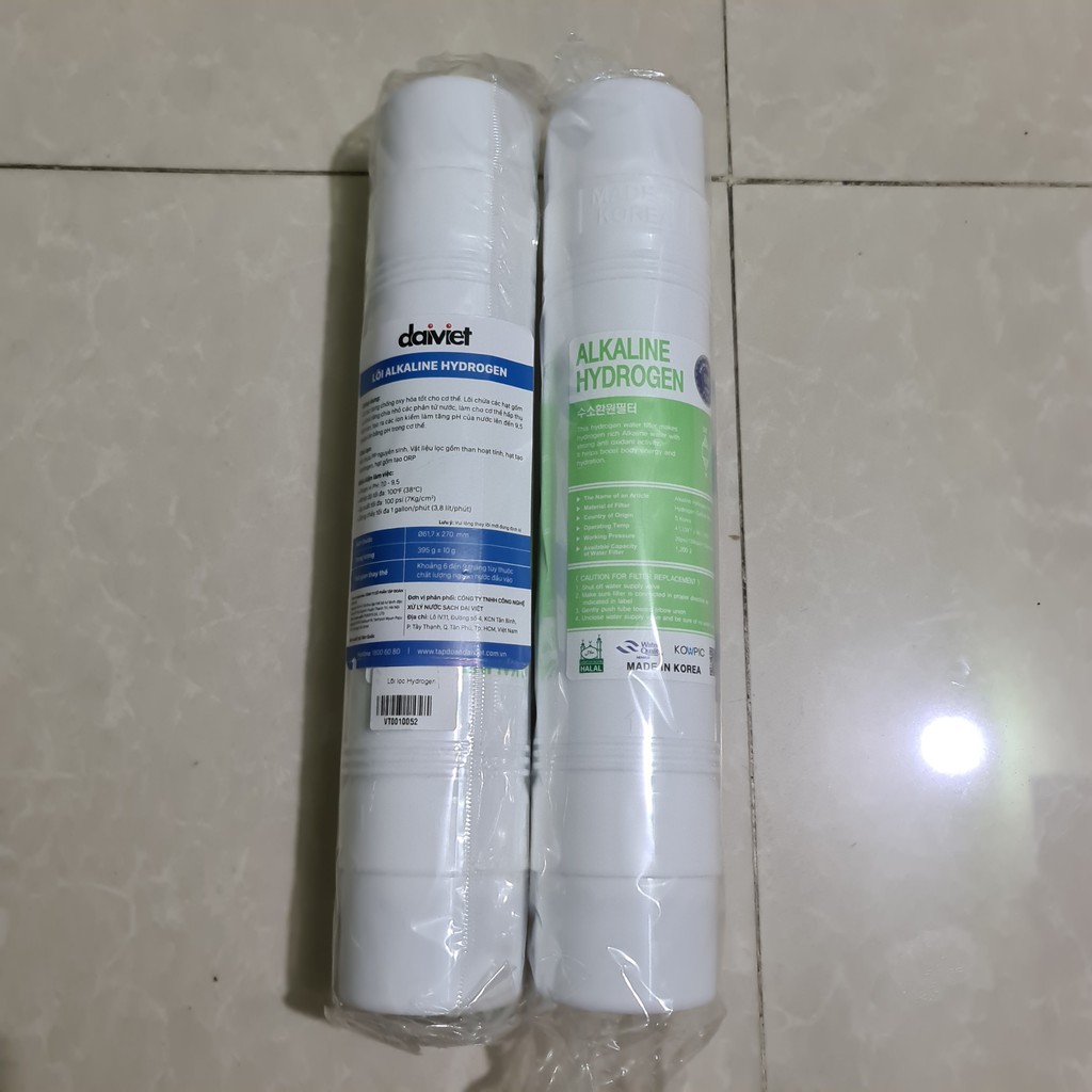 [CHÍNH HÃNG] LÕI LỌC HYDROGEN ALKALINE HÀN QUỐC DÙNG CHO Daikiosan, Makano, Kangaroo, Sunhouse, Karofi, Nakami, Takasa | BigBuy360 - bigbuy360.vn