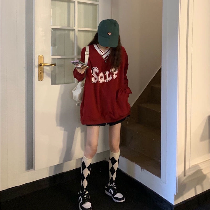 ÁO NỈ SOLP UNISEX CÁ TÍNH PHONG CÁCH RETRO