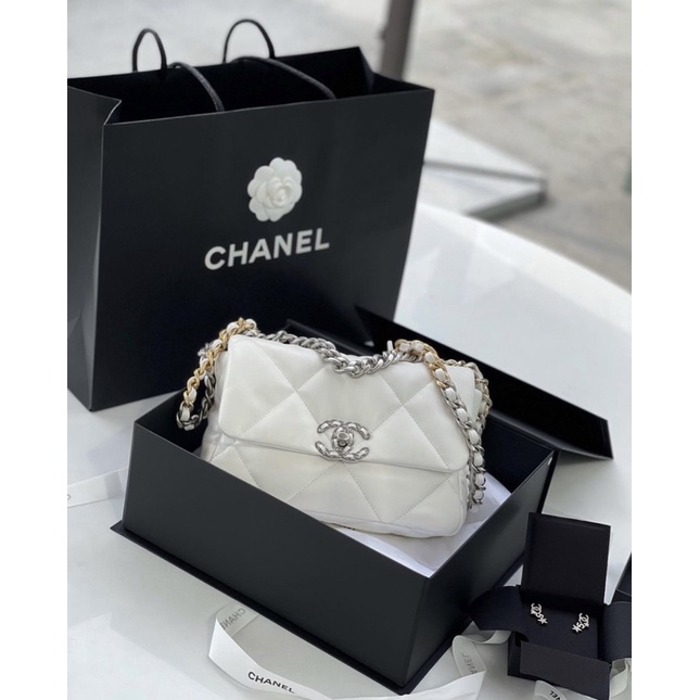 Túi CHA N E L C19 bag ô trám to fullbx