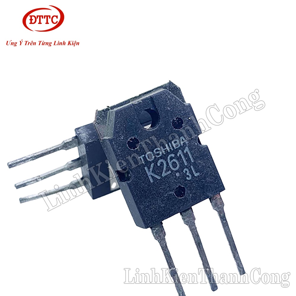 K2611 MOSFET N-CH 9A 900V Tháo Máy