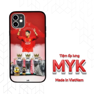 Ốp lưng CR7 Ronaldo Manchester United cho Iphone 5 6 7 8 Plus 11 12 Pro Max X Xr FOO20210021