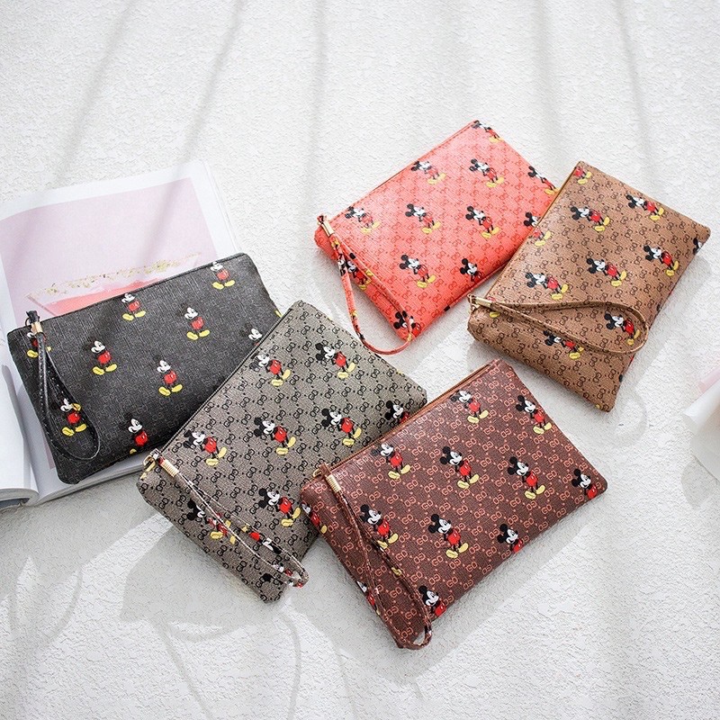 Ví Nữ Cầm Tay Mickey Tiện Ích