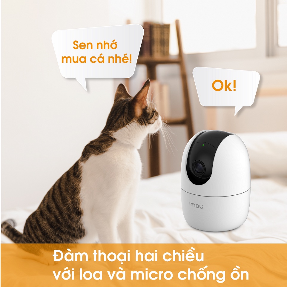 Camera không dây Wifi IMOU A22EP 2.0MP Full HD 1080P - Hàng Chính Hãng