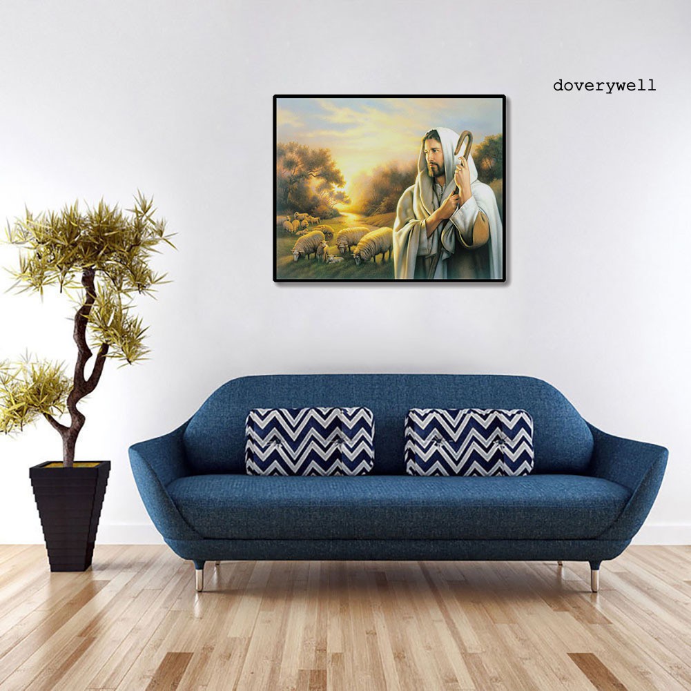 Tranh Canvas Treo Tường Trang Trí Hình Chúa Jesus