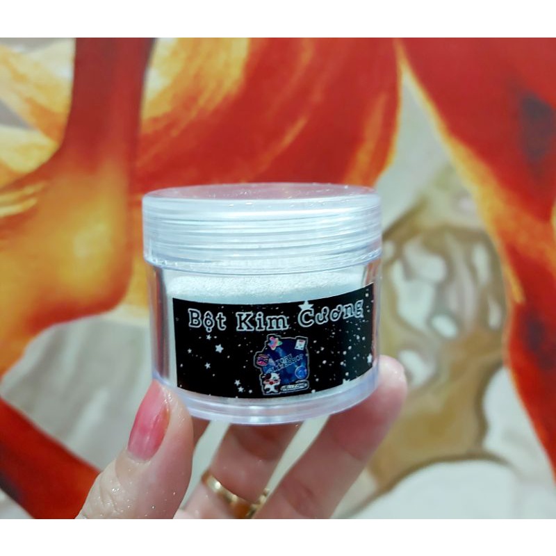 Bột Camay Kim Cương làm Slime,Pha sơn,Epoxy Resin,Màu vẽ trang trí,Nail tạo hiệu ứng chói mắt