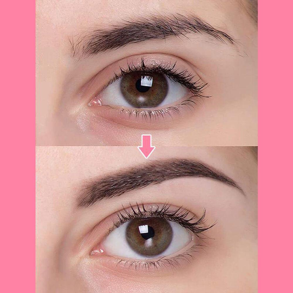 Bộ 2 / 4 / 6 Kéo Cắt Tỉa Lông Mày 11 Màu Tùy Chọn Kèm Lược Tiện Dụng