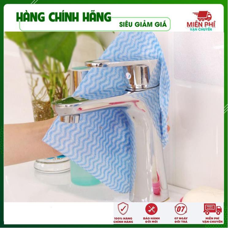 Cuộn khăn vải không dệt lau nhà bếp - Khăn Lau Bếp Thông Minh - Đồ Gia Dụng Thông Minh