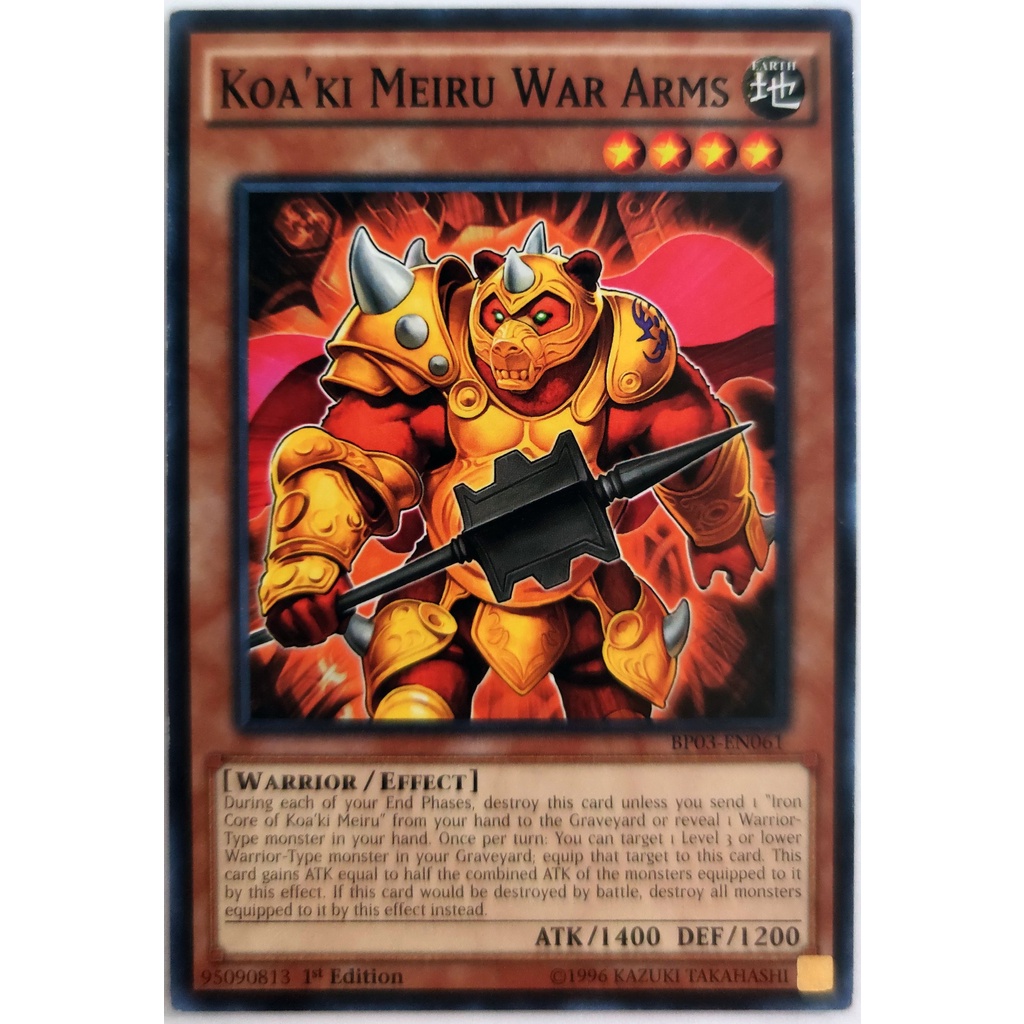 [Thẻ Yugioh] Koa'ki Meiru War Arms |EN| Common