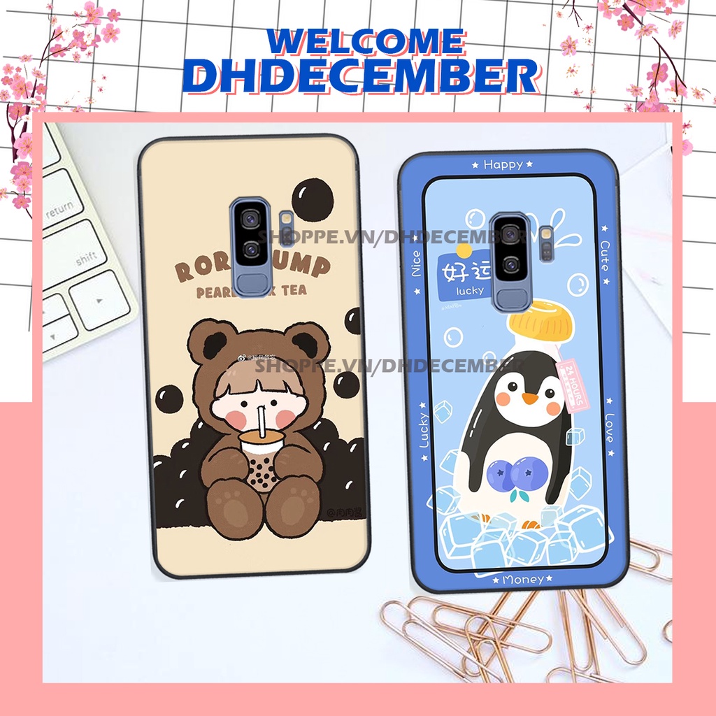 Ốp lưng Samsung Galaxy S9 PLUS in hình dễ thương- cute dog- n@sa RẺ-ĐẸP-CHẤT