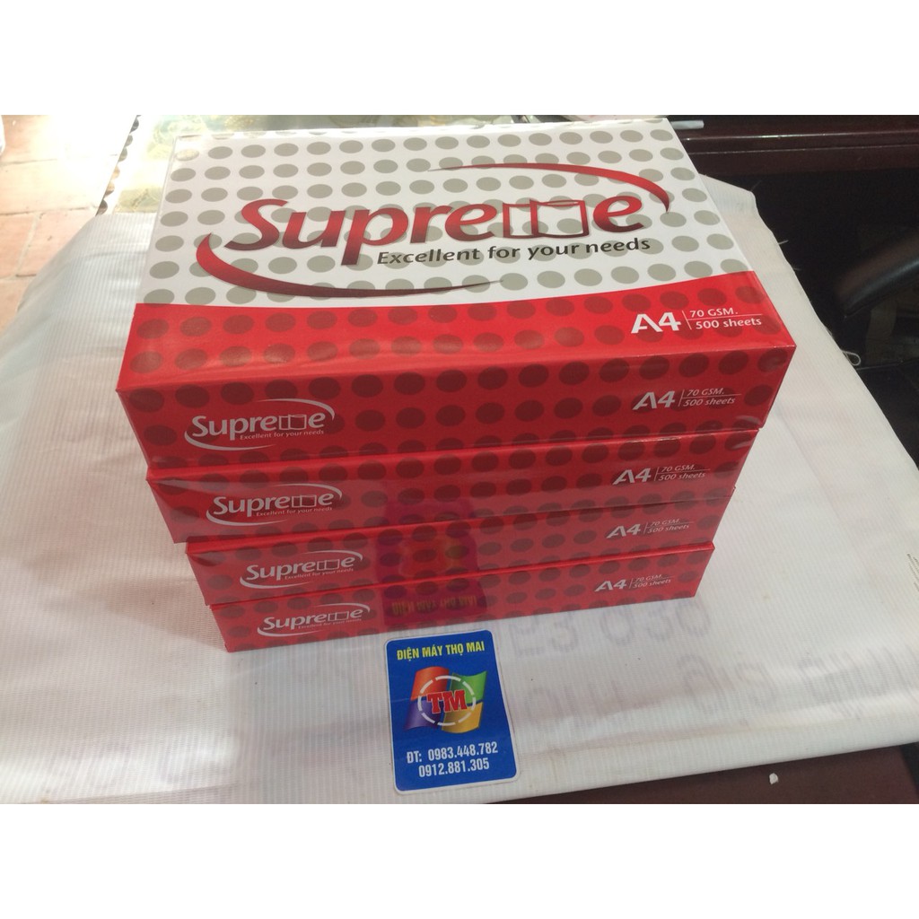 KHO BUÔN - Giấy A4 SUPREME