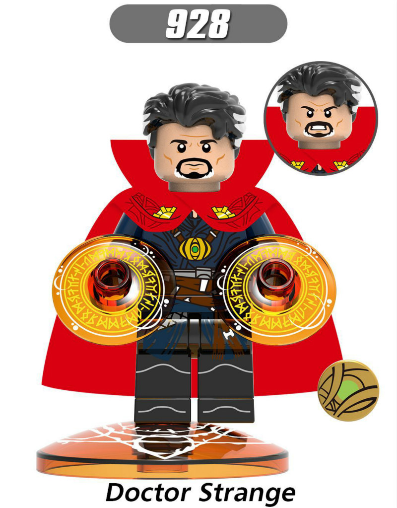 Đồ Chơi Lego Xếp Hình Doctor Strange Midnight Naick Fury Corvette Glaive Cho Trẻ Em X0215