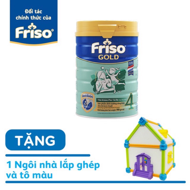 Sữa bột Friso gold 4(900g) dành cho trẻ từ 2-4t