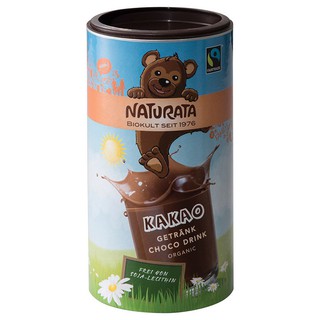 Bột cacao hữu cơ uống liền Naturata 350g