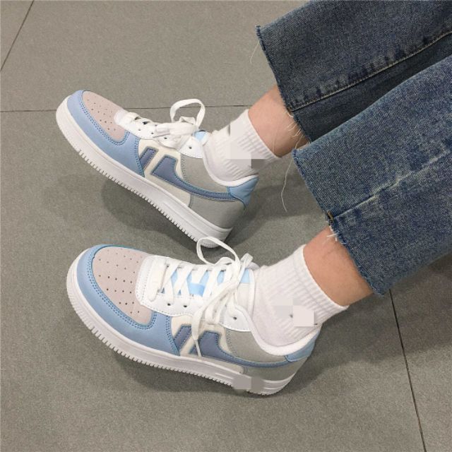 (Sẵn) Giày sneaker xanh hồng 2020