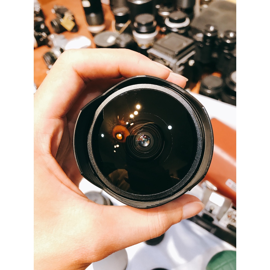 Ống kính MF Konica UC Fish-eye Hexanon AR 15mm F2.8