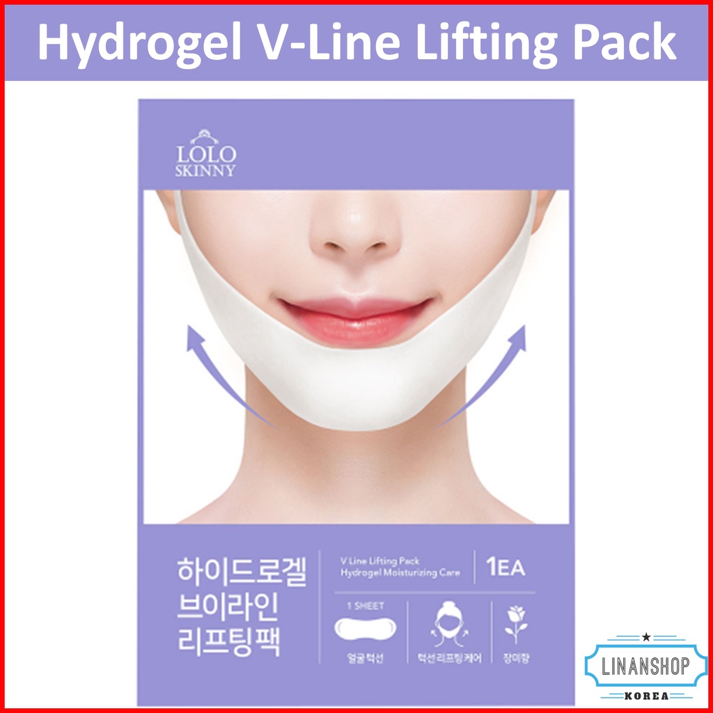 [Hàng mới về] Set 5/ 10 mặt nạ nâng cơ mặt hydrogel tạo kiểu cằm chữ V dành cho làm đẹp