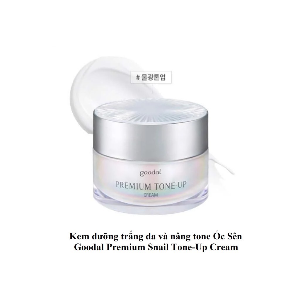 Kem Dưỡng trắng Ốc Sên Goodal Premium Snail Tone Up Cream 30ml