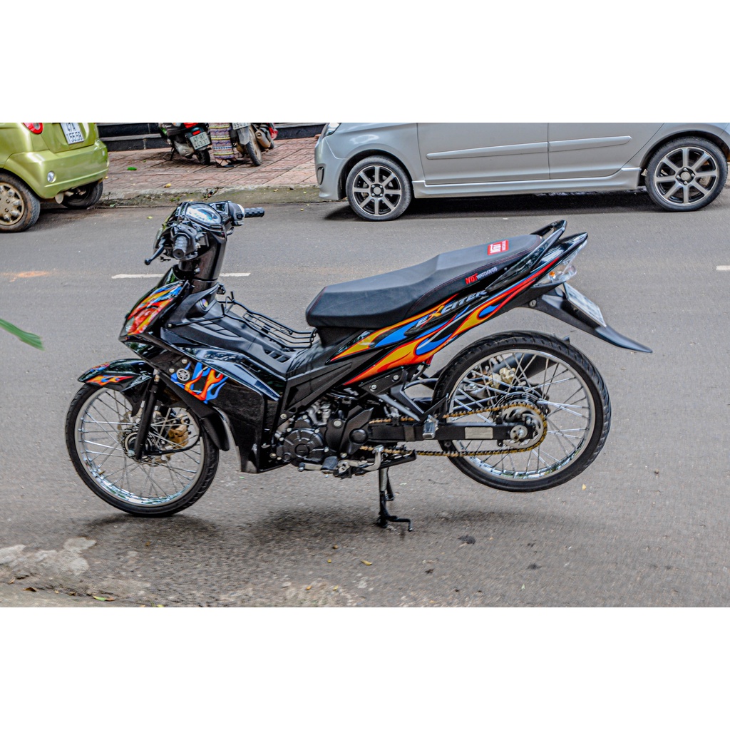 Tem Ex 135 4s Full Đen  Mẫu Lửa Mới