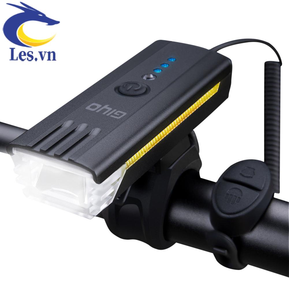 Đèn Pha LED Chống Thấm Nước Sạc USB Cho Xe Đạp Địa Hình