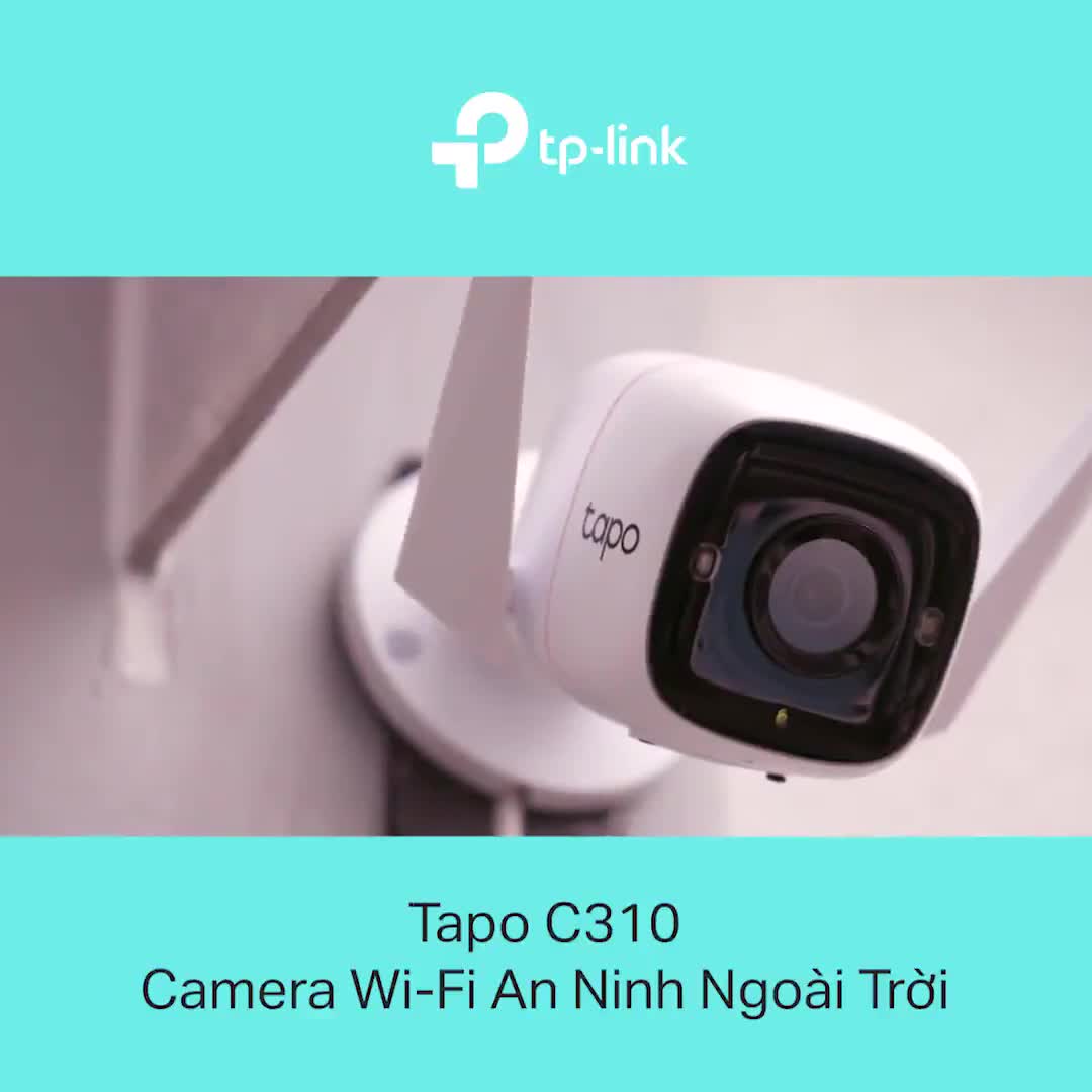 [Độ Phân Giải 2K, Nhìn Đêm, Chống Nước] - TP-Link Tapo C310 / C320WS / C120 | Có App Điều Khiển | 6.000+ Lượt Bán | BigBuy360 - bigbuy360.vn