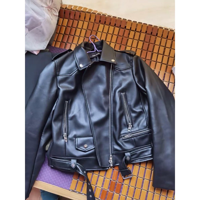 Áo khoác da Zara xuất