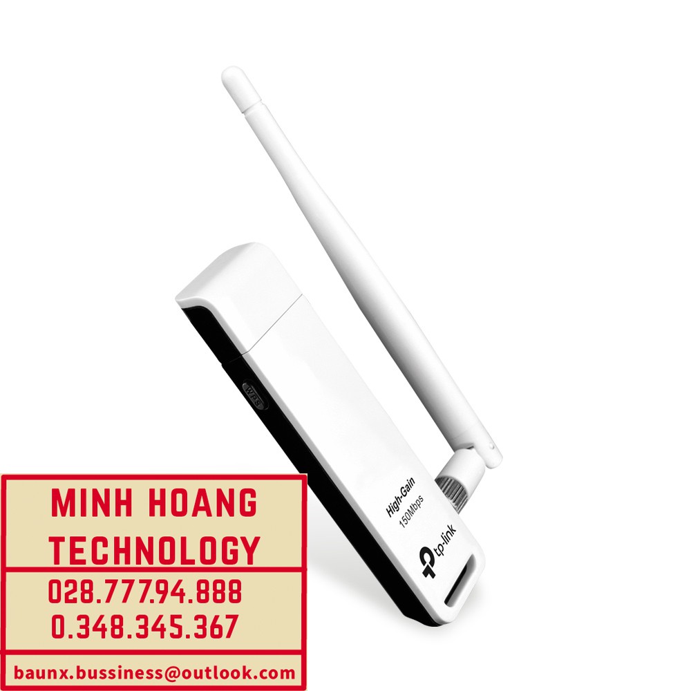 USB thu sóng tiện lợi Wifi TP-Link WN722N | BigBuy360 - bigbuy360.vn