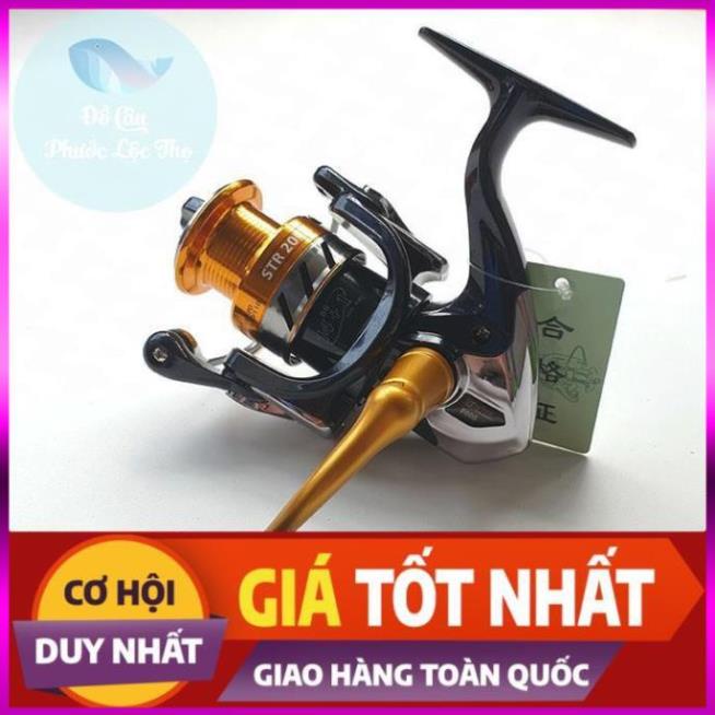 [Xả Kho 3 Ngày] Máy câu lure, Máy câu rê cá lóc ALVION STR2000 14+1 BB (tặng cối)