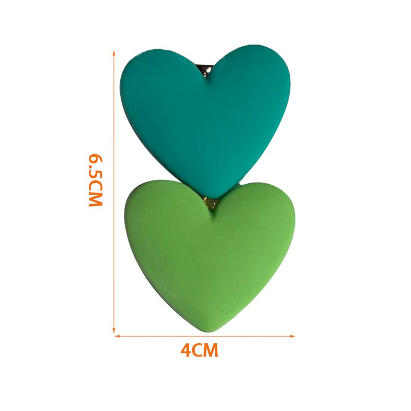Kẹp Tóc Hình Trái Tim Dễ Thương Cho Nữ
