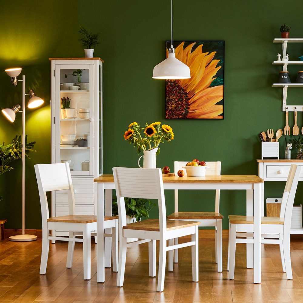 Bộ bàn ăn 4 ghế MOZART 1098730 | BigBuy360 - bigbuy360.vn