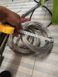 Dây nhôm uốn cây cảnh ( phi 0,5cm; dài 10m)