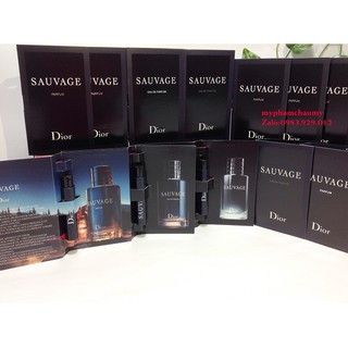 Mẫu thử Nước Hoa Vial Nam Dior Sauvage