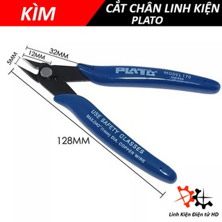 Kìm PLATO 170 kìm cắt chân linh kiện
