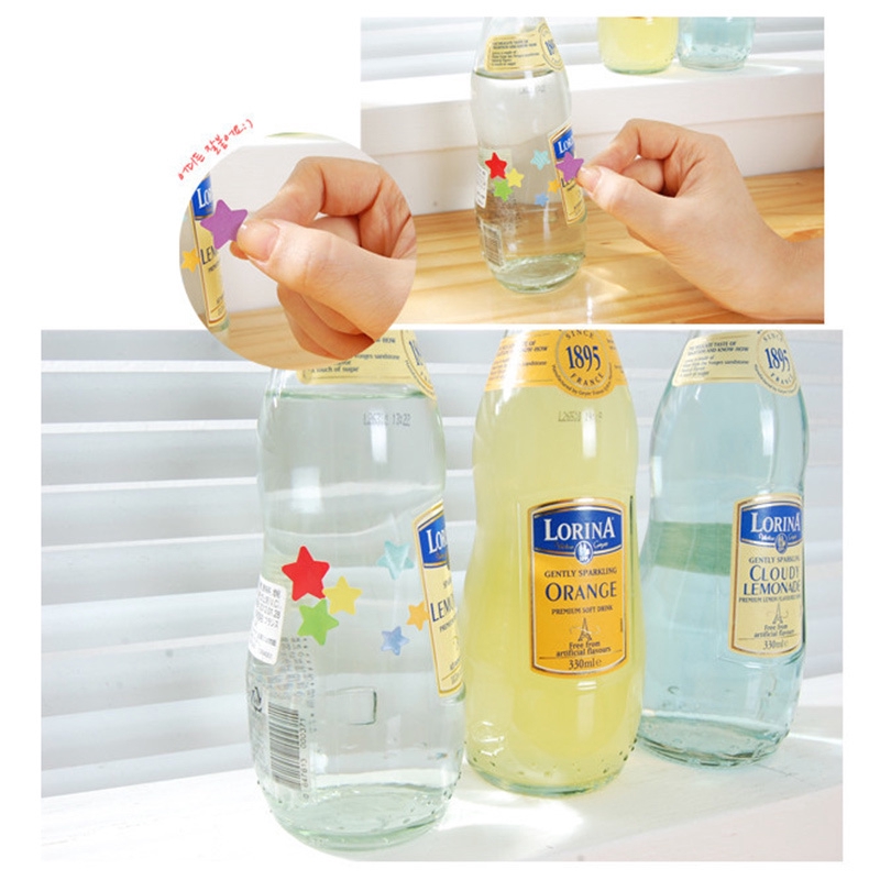 Bộ 6 tấm miếng dán trang trí niêm phong dễ thương tiện lợi