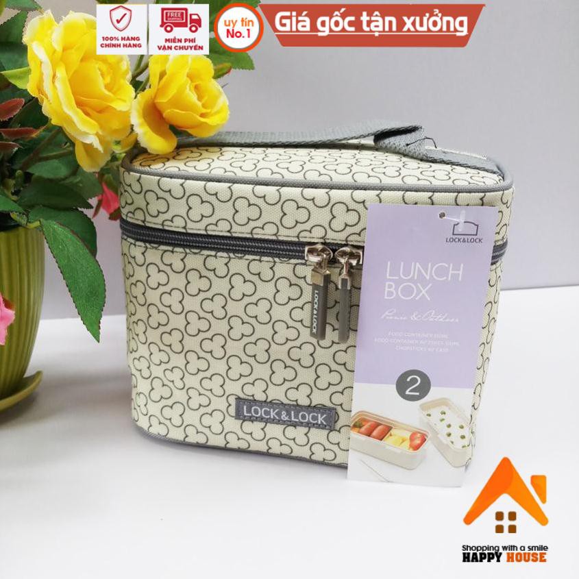 [Siêu rẻ] Bộ Hộp Cơm Trưa Lock&Lock HPL762CD & HPL762CI