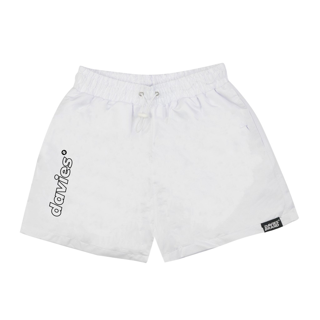 Quần đùi dù nữ basic nhiều màu đẹp DAVIES - Logo Short local brand | BigBuy360 - bigbuy360.vn