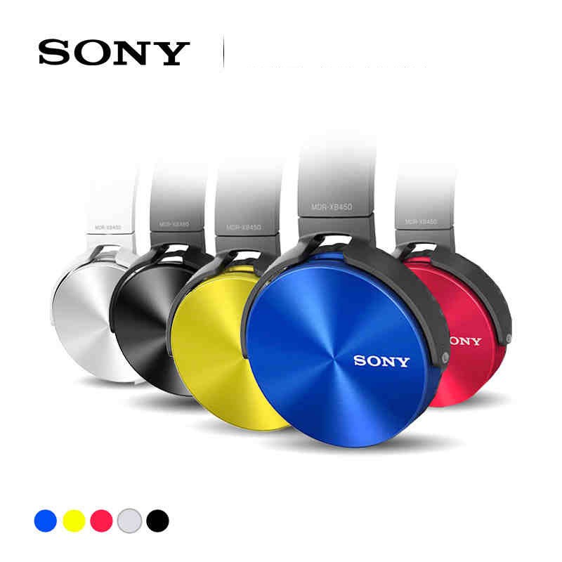 Tai Nghe Chụp Tai XB450BT Không Dây Sony MDR-XB450AP EXTRA BASS Stereo 20Hz-20,000Hz