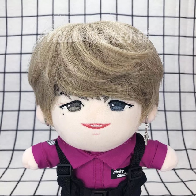 Tóc giả cho doll 20cm