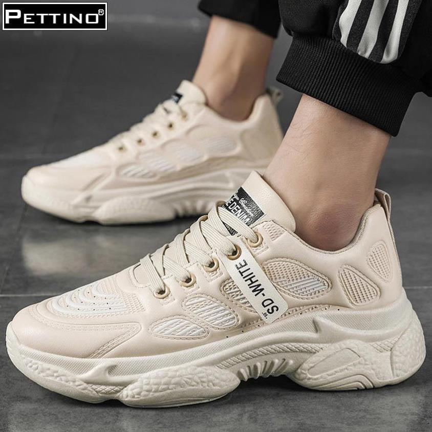 Giày Thể Thao Nam, Giày Sneaker Tăng 5 cm Chiều Cao phong cách Hàn Quốc 2021 PETTINO-SD03