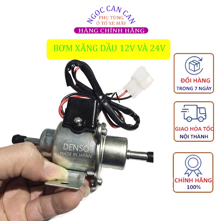 Bơm nhiên liệu xăng dầu diesel 12v 80 - 100 lít một giờ ( Loại tốt )