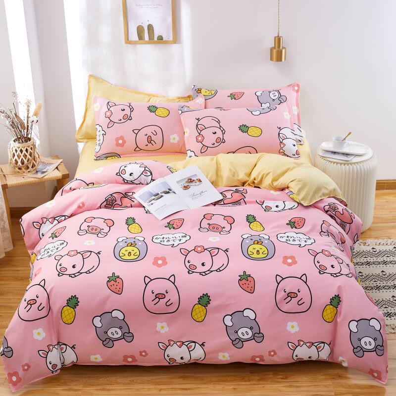 [ GIÁ SỈ TẬN KHO ] BỘ CHĂN GA GỐI ❤️ COTTON POLY ❤️ NGỘ NGHĨNH, ĐÁNG YÊU | SIZE M6/M8 | Maibeding