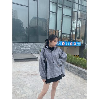 Áo sơ mi dạ kẻ sọc sa236 1994closet