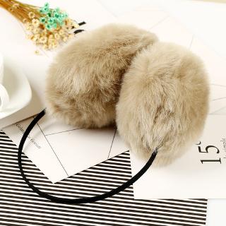 Chụp Tai Bằng Lông Thỏ Giữ Ấm Mùa Đông Kiểu Hàn Quốc Cho Nữ