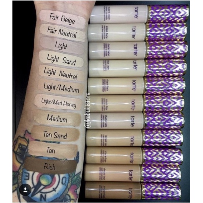 Kem che khuyết điểm Tarte Shape Tape Contour Concealer Mẫu Thử