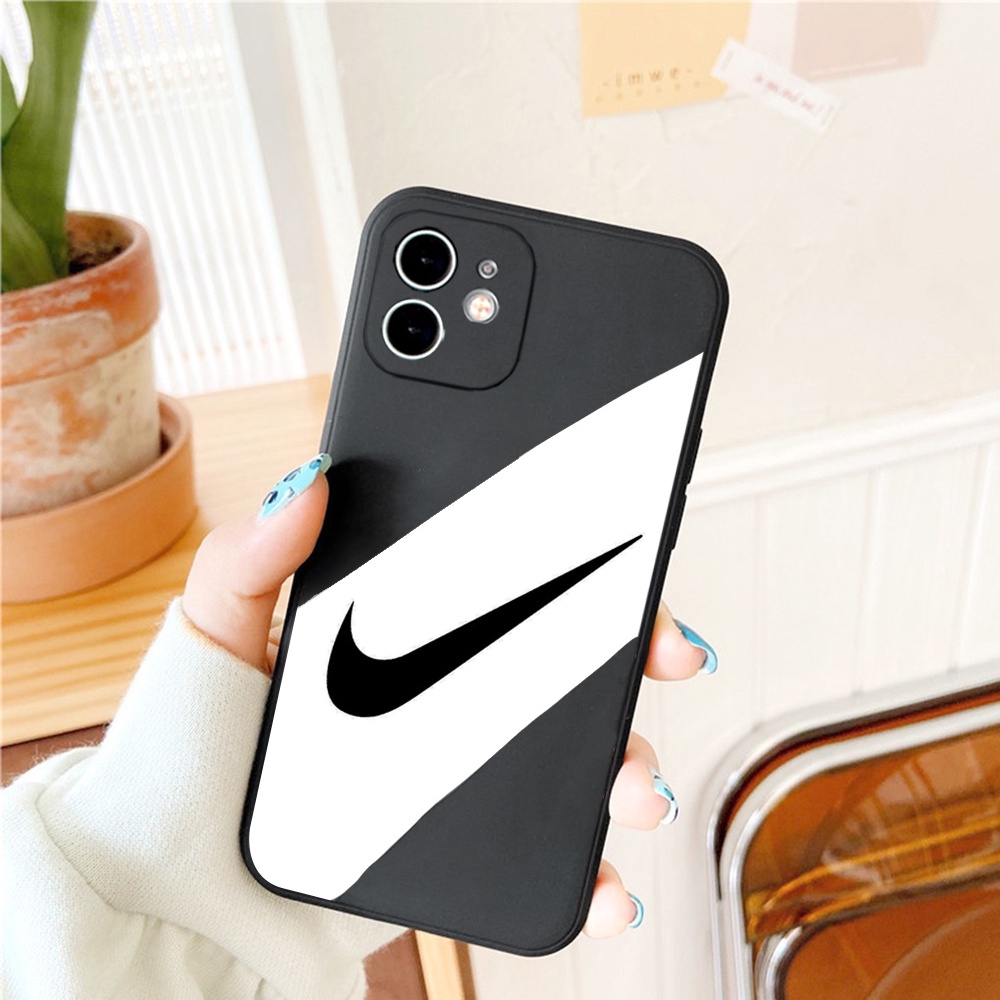 Ốp Lưng Iphone Họa Tiết N.i.k.e Ban To Viền Cạnh Vuông BVC Ip6/6s/7/8/X/Xs/11/12/13/pro/promax - Baby Storm 88