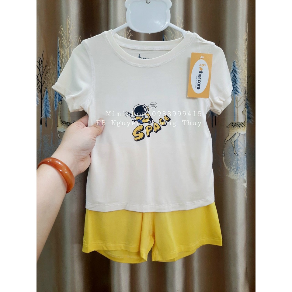 Cộc Tay Sợi Tre Father Care Cho Bé 9m-36m